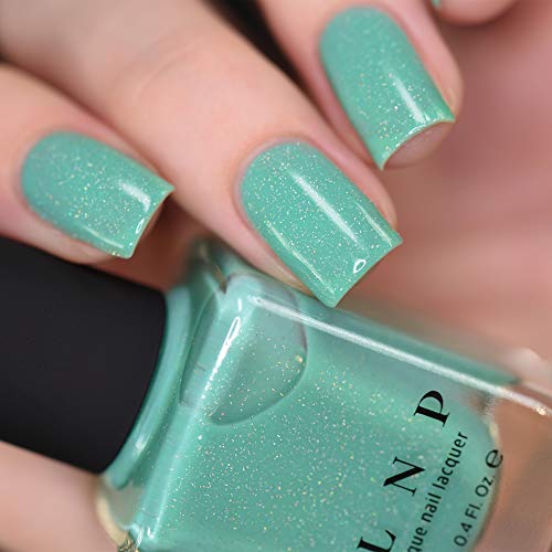 Image of ILNP Riding Waves - Vivid Mint Holographic Nail Polish