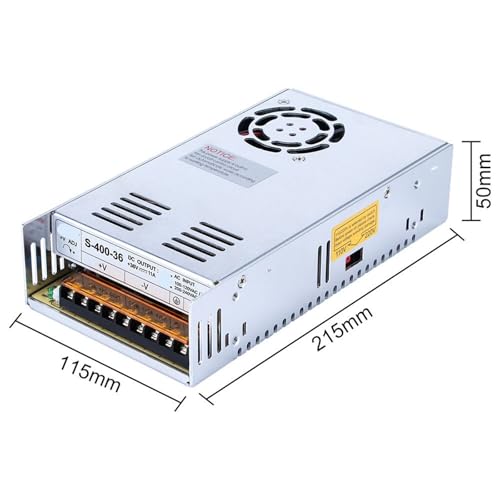 Transformateur s-400-36 pilote éclairage 400w 11,1a alimentation led