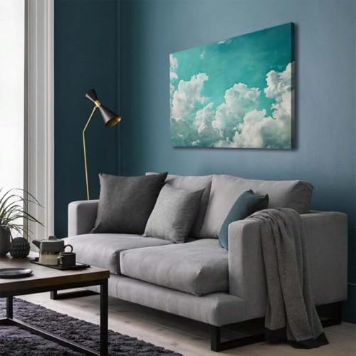 Affiche temps ensoleille impression de qualite avec cadre 50x70cm XINBAO - 2