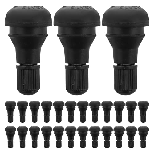 Valve de pneu pour véhicule tubeless TR412 avec bouchons et obus de rechange de roue