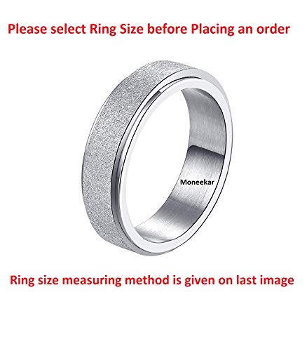 Image of Moneekar Jewels 18k Stainless Steel Ring for Men and Women