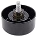 TRQ Serpentine Belt Idler Pulley Compatible with 2013 INFINITI EX37 2008-2013 G37 2011-2013 M37 2014-2015 Q50 Q60 2009-2015 Nissan 370Z