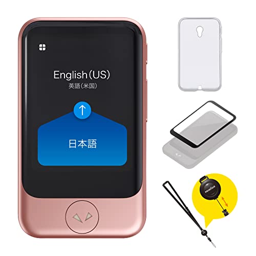【美品】ポケトークS Pocketalk S POCKETALK S 70言語 AI翻訳機 ゴールド