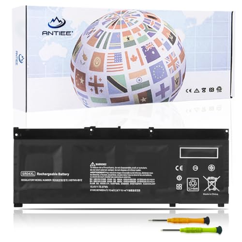 ANTIEE SR04XL Battery for HP 917678-1B1 917678-2B1 917724-855 HSTNN-DB7W HSTNN-IB7Z TPN-Q193 Omen...