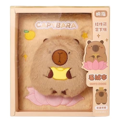 Cahier Capybara journal A5 anti-stress pour écrire et s'organiser