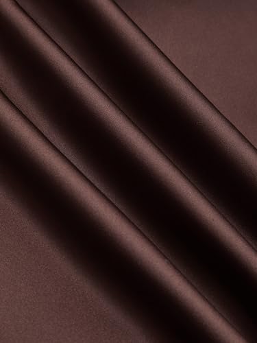 CIDER Satin Skirt for Women Maxi Skirts Elegant A Line Long Skirts Mid Waist Zipper Closure Women's Skirt4