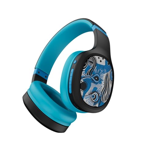 boAt Rockerz 460 Wireless Over Ear Headphones w/Up to 30hrs Playtime, 40mm Drivers, Beast™ Mode, ENx™, Dual Pairing, BT v5.2, Instant Voice Assistant, Adaptive Fit(Mystic Waves)