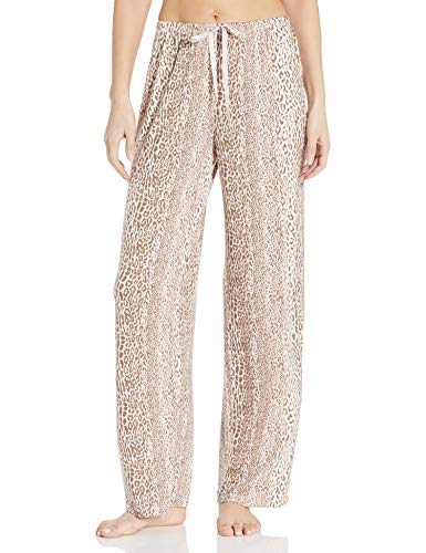 HUE Women's SleepWell with TempTech Pajama Sleep Pant, Iron, Large