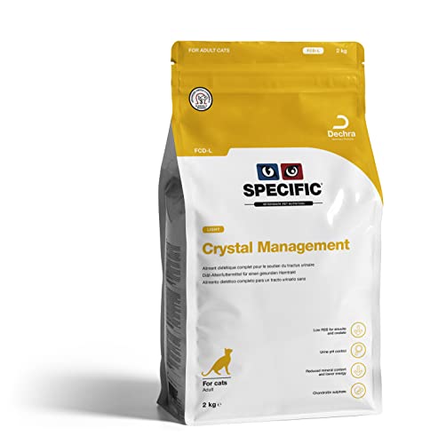 Produktbild von SPECIFIC Cat FCD-L Crystal Management Light Trockenfutter für übergewichtige Katzen - 2 kg