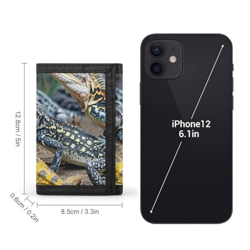 Different Types of Lizard Slim Wallets for Men Money Clip Card Holder Wallet Men's Trifold Wallet And Coin Pocket2