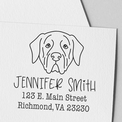 Mastiff PSI Professional Mailing Address Stamp for Change of Address Notices