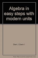 Algebra in Easy Steps with Modern Units B0000CL0UO Book Cover