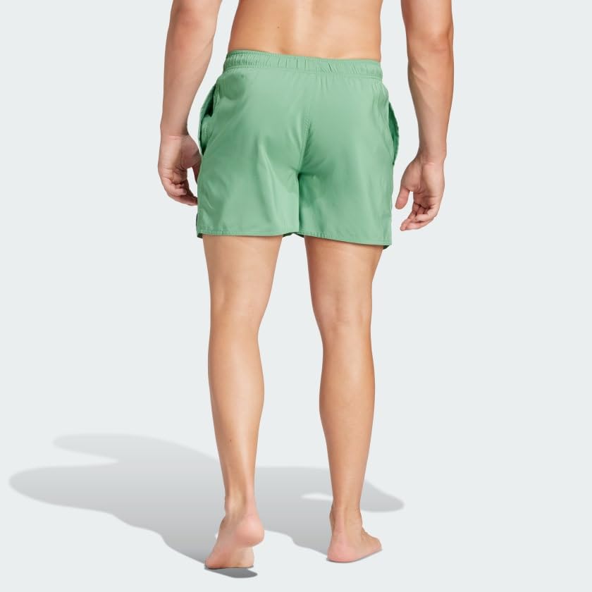 adidas Originals Men's Solid Classic-Length Swim Shorts2