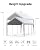 DEXSO 13'x20' Heavy Duty Carport Canopy, Portable Garage with Reinforced Frame, for Full-Size Pickup, Bass Boat, and Equipment, White