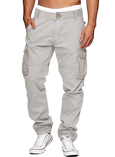 Meilicloth Cargo Hose Herren Outdoorhose Cargohose Chinohose Chino Hose...