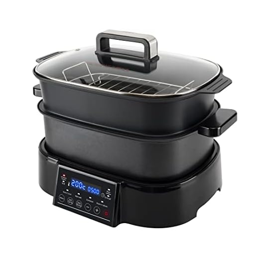 Ultratec Multicocina 2 en 1 para asar, cocinar y cocer al vapor, show cooking, placa de cocción de fundición a presión que se calienta uniformemente, incluye plancha, accesorio para cocinar al vapor