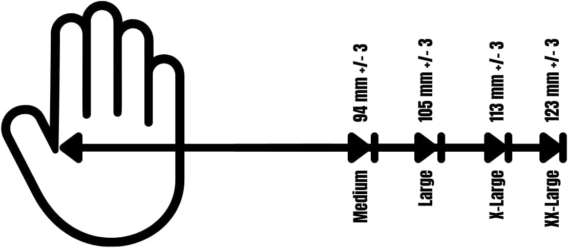 GUS Orange 8 Mil Diamond Grip Nitrile Disposable Gloves (1000/Case) - Image 6