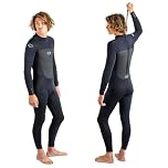 Osprey Men's Origin 3mm Full Length Wetsuit, Black, XXL UK