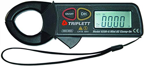 Triplett Mini 4000 Count Clamp-On Digital Ac Current Meter (9200-A), Black #TOP5