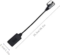 Vista 5 de Adaptador Bluetooth compatible con Mercedes Benz Car Apple Android Phone Music MMI Interfaz Cable inalámbrico Dispositivos con capacidad