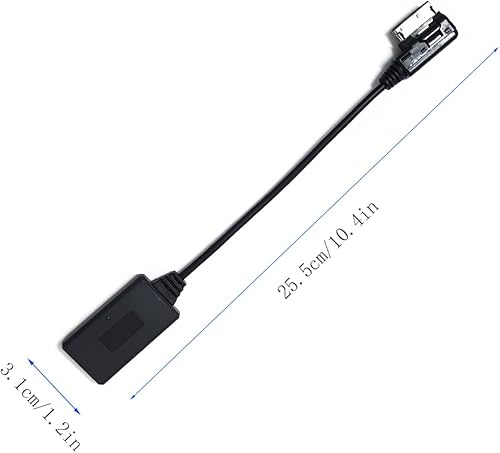 Miniatura 5 de Adaptador Bluetooth compatible con Mercedes Benz Car Apple Android Phone Music MMI Interfaz Cable inalámbrico Dispositivos con capacidad