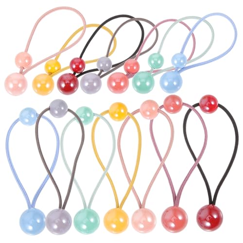 Double boule élastiques cheveux fille anti-glisse pour coiffure résistante queue de cheval