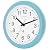 OCEST 12 Inch Large Sealed Outdoor Clock Waterproof, Waterproof Outdoor Wall Clock, Silent Non-Ticking Battery Operated Quartz Round Clock for Patio, Pool, Lanai, Fence, Porch, Garden?Blue?