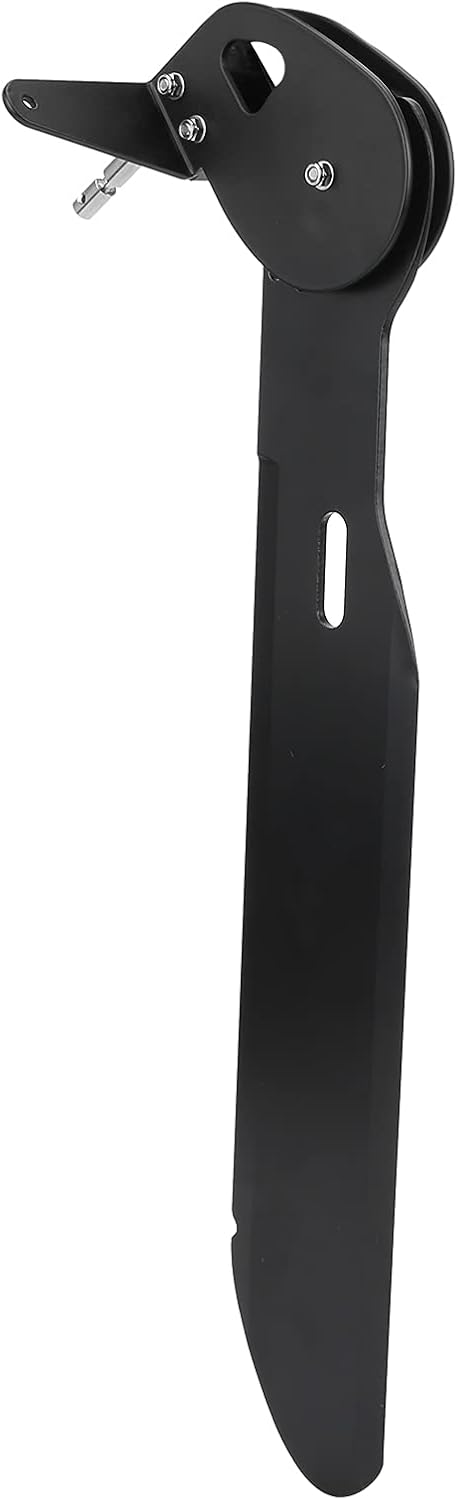 Kayak Rudder, Sturdy Fishing Watercraft Canoe Boat Rudder with Control Line Kit Aluminum Alloy for Sea Kayaks Fishing Boat Ship Boating Supplies Rudder Bracket