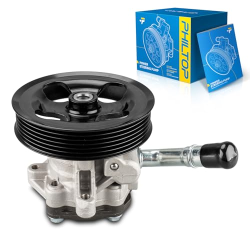 Image of PHILTOP Power Steering Pump 20-1039 OE Replacement for Wrangler 2012-2017, Wrangler JK 2018-2018, Power Steering Wheel Pump 5154400AC