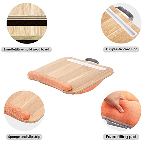 Omumuo Laptop Desk,Lap Desk With Cushion Card Slot For Ipad Mobile Phone,Kids Lap Desk Fits Up To 15.6 Inch, Work Tray And Gaming Desk On Bed Writing Tray With Anti-Slip Strip For Home #TOP4
