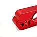 BAIONE Motorcycle Grip Lock Handlebar Throttle Security Lock Anti-Theft Scooters fit for ATV Motorcycles Dirt Street Bike (Red)