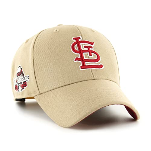 '47 St. Louis Cardinals Khaki MLB All Star Game Sure Shot Most Value P. Snapback Cap - One-Size