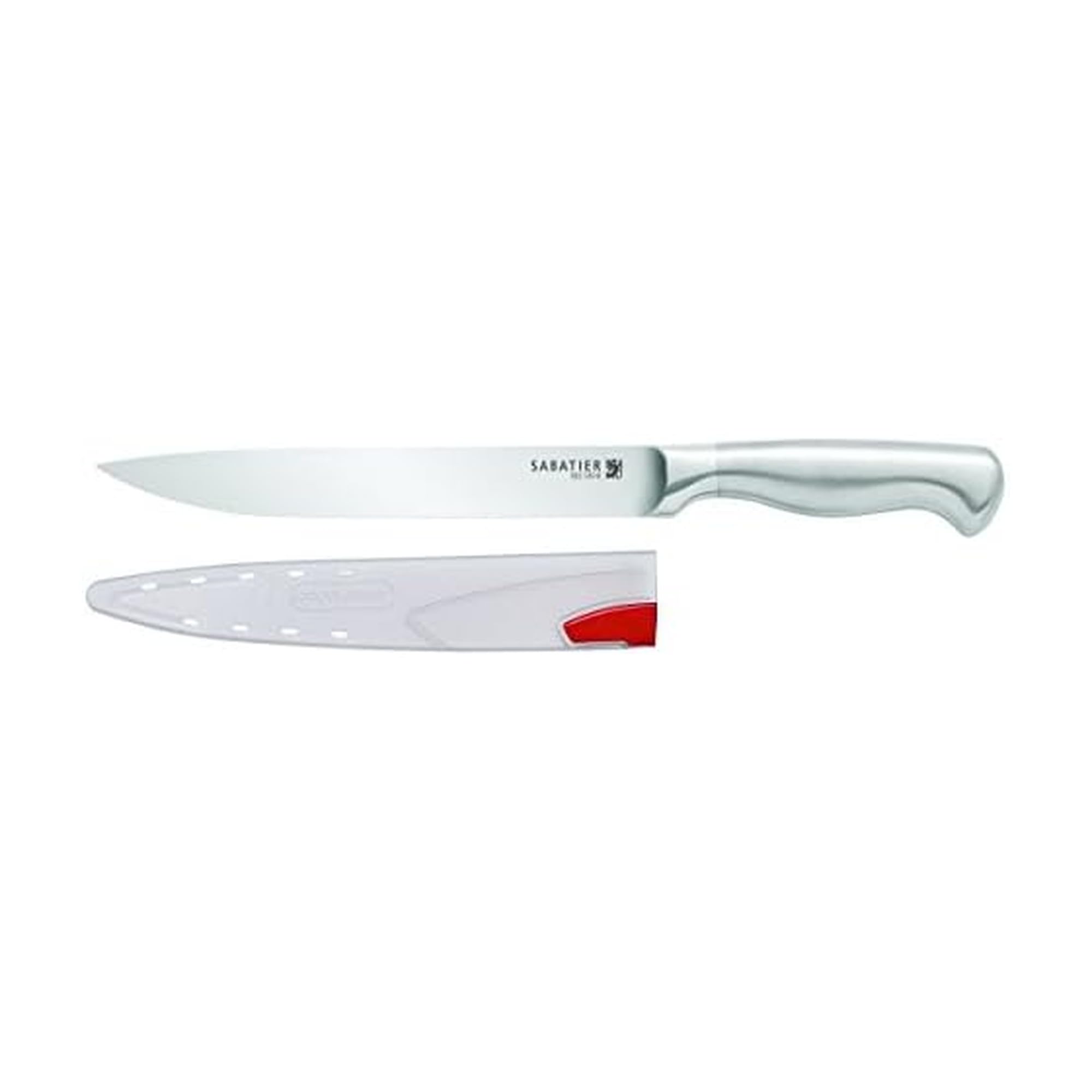 SabatierStainless Steel Hollow Handle Slicer Knife with EdgeKeeper Self-Sharpening Sleeve, 8-Inch