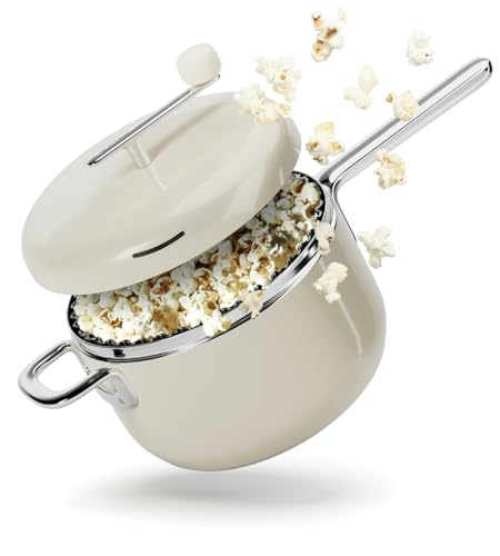 Popsmith 6 Qt Stainless Popcorn Popper