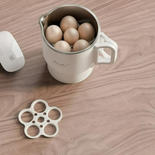 Tetera eléctrica portátil de acero inoxidable 1L miniatura 5