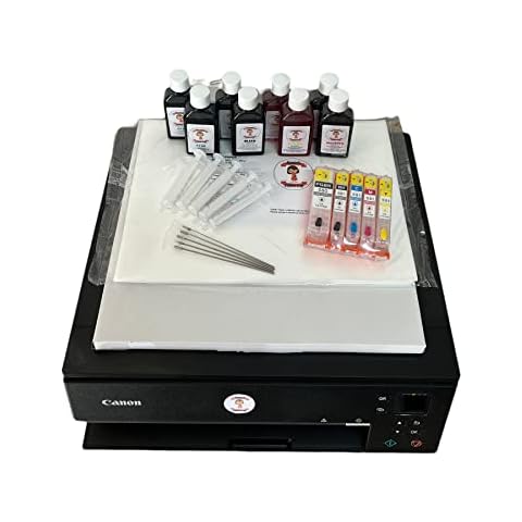 Katie’s Edible Ink Printer PIXMA TS6350 A4 WiFi -With Scanner & Copy Function - Edible Ink - Wafer Paper - Icing Sheets - All Included Cover