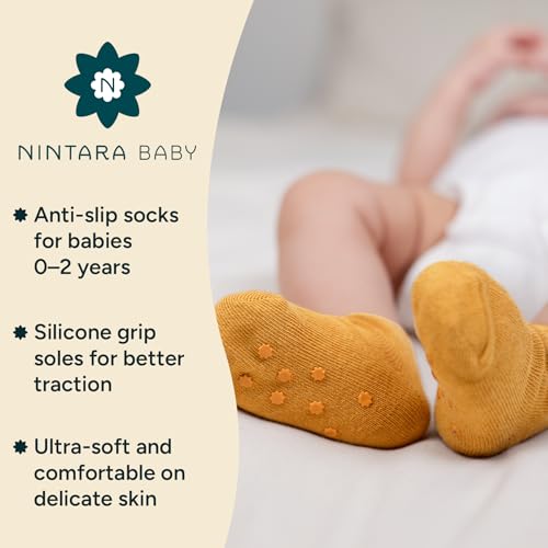 Image of NINTARABABY Anti-Slip Socks for Baby Boys & Girls