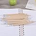 10pcs Mini Wooden Pencils with Eraser HB Black Lead Standard Pencil Set Writing Tool School Stationery Painting Drawing Supplies