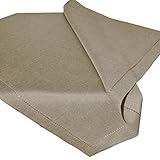 Produktgröße: 85x85 cm Tischdecke Mitteldecke UNIFARBEN, 85x85 cm, beige