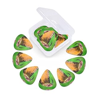Pack de 12 médiators Cobra Snake pour guitare électrique guitare acoustique guitares diverses - Les Beatles, Paul McCartney, John Lennon, RIngo Starr, George Harrison Pack de 12 médiators Cobra Snake pour guitare électrique guitare acoustique guitares diverses – Image 5