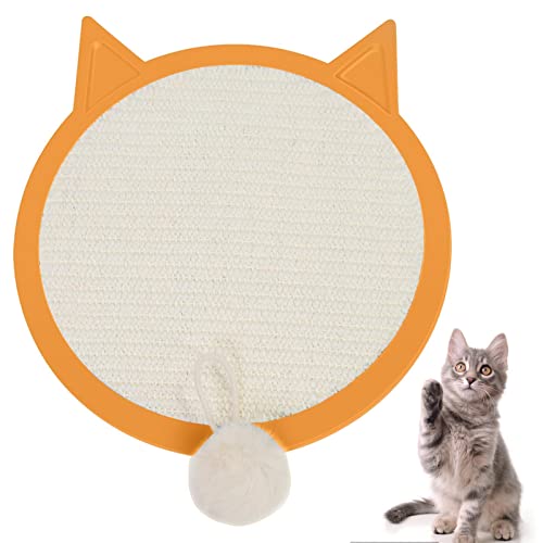 Arranhador de gato de sisal, tábua de arranhar para gatos | Almofadas de arranhões montadas na pared