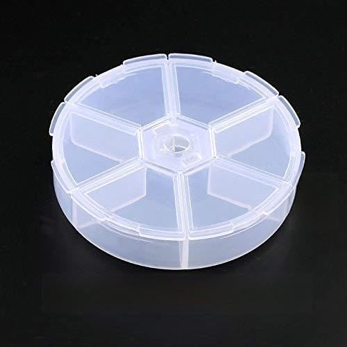 Necklace Transparent Storage Box Case Craft Beads Container