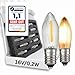 Produktbild BERGLäMPL 10x LED Filament 16V/0,2W E10 Ersatz-Lämpchen statt 3W für 14-15 Brennstellen 2100 Kelvin warmleuchtend