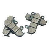 Brake Pads Set Kit Compatible With 600cc Super Sport Motorcycles Front Rear Brakes 1991 1992 1993 1994 Models(2x Front Brake Pads)