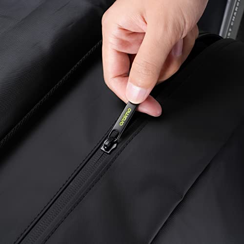 Oraimo Saddlebag Bike Bag Bicycle Panniers Rear Rack Bag, Large Capacity Water Resistant Bicycle Trunk Bag, Bike Saddle Bag For Grocery Shopping Commuter Long Cycling Trip, Black #TOP2