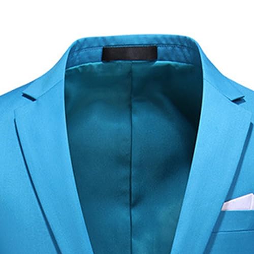 Mens Multi Colors Classic Suit Casual Formal Events Sport Coat Daily Business Comfort One-Button Blazer2