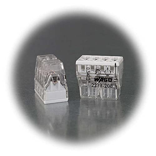 100 Morsetti a innesto compatto WAGO 8x 0,5-2,5 mm², grigio