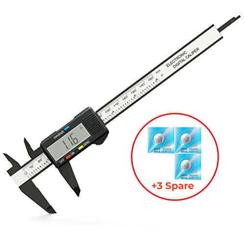 VASGOR Digital Calipers 6 inch - Electronic Vernier Caliper with Large LCD Screen