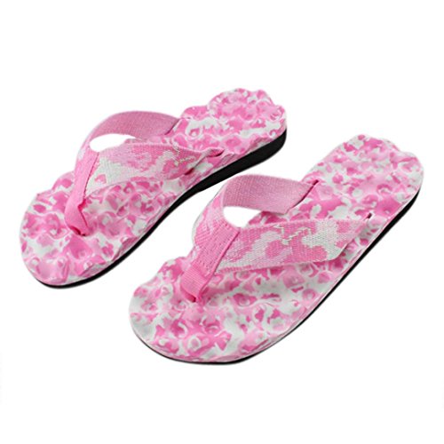 IEason-shoes, Women Summer Flip Flops Shoes Sandals Slipper Indoor & Outdoor Flip-Flops (8.5, Pink)