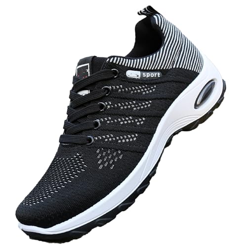 Mens Slip On Walking Shoes Lightweight Gym Sport Jogging Shoes Non-Slip Casual Running Sneakers